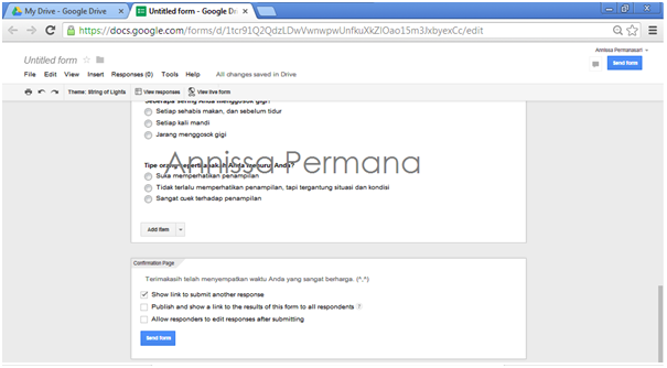 Cara Buat Absen Di Google Form Di Hp