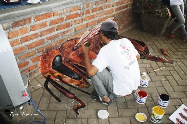 Uniknya Lukisan 3 Dimensi oleh Teguh Hariawan Kompasiana com Uniknya Lukisan 3 Dimensi oleh Teguh Hariawan Kompasiana com