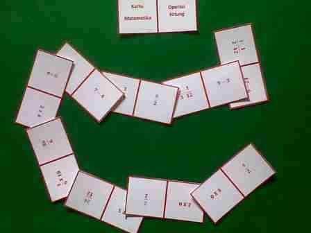 Kartu Domino Dalam Operasi Hitung Bilangan Bulat oleh Kartu Domino Dalam Operasi Hitung Bilangan Bulat oleh