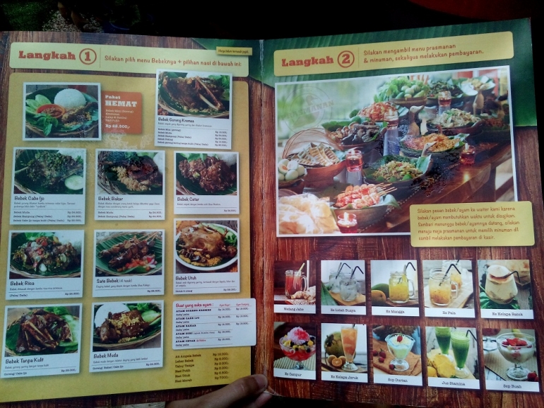 Menu Bebek Kaleyo