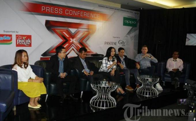 Para juri X Factor Indonesia 2015. (tribunnews.com)