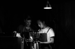 Steve & Barista Trainer JCH, Adit (foto: penulis)