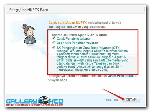 Pengajuan Nuptk Non Pns Tahun Pelajaran 2015 2016 Di Padamu