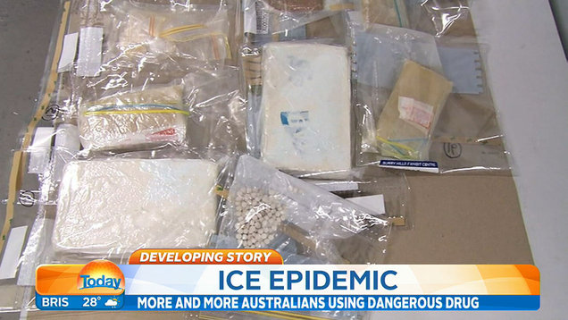 Epidemik ekstasi jenis ice di Australia. Photo: http://i.dailymail.co.uk/