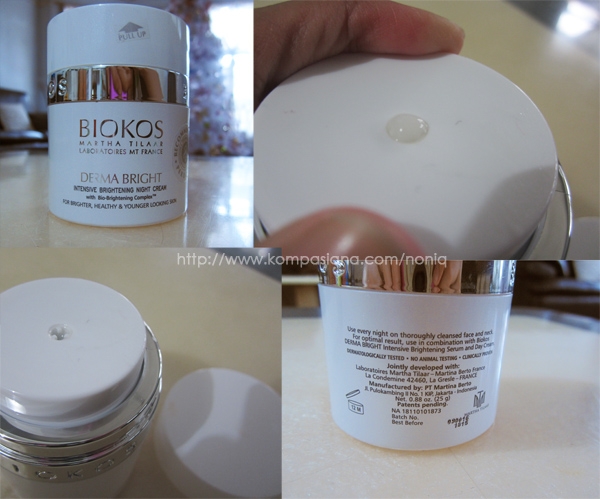 Senjataku di malam hari, Biokos Derma Bright: Intensive Brightening Night Cream