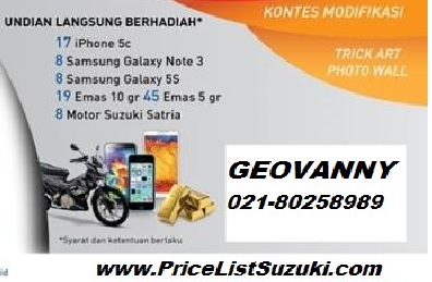 HADIAH POMS 2014 klik www.PricelistSuzuki.com