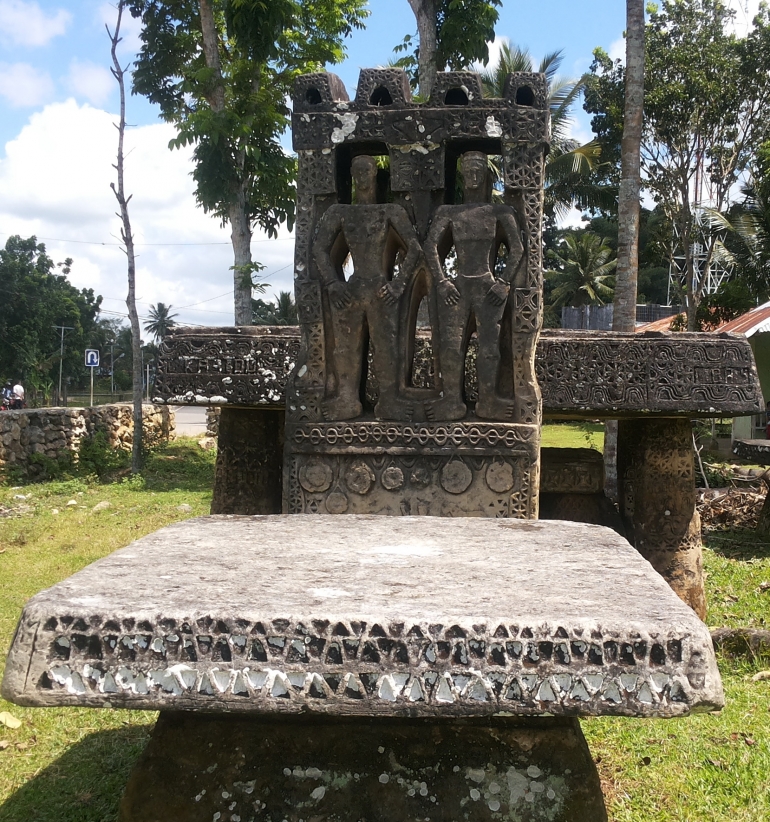 Kuburan Batu Megalitik di Kampung Adat Pasunga, Sumba Tengah