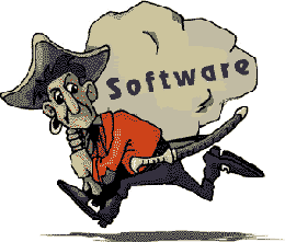 software dibajak