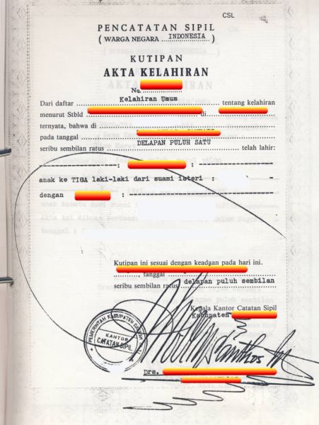 Perbandingan Tiga Tanda Tangan Presiden; Soekarno 
