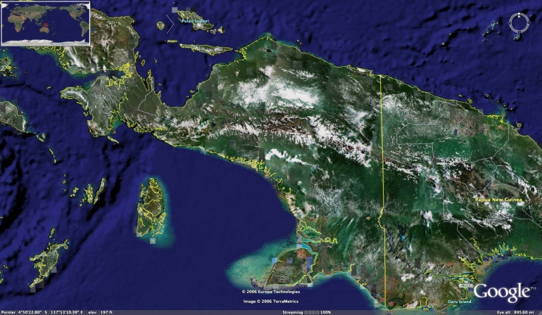 Pulau Papua, pulau kaya penuh sumber daya
