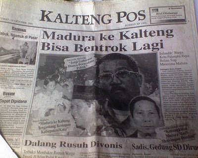 Mengenang Kerusuhan Sampit 2001 oleh Rusnani Anwar Mengenang Kerusuhan Sampit 2001 oleh Rusnani Anwar