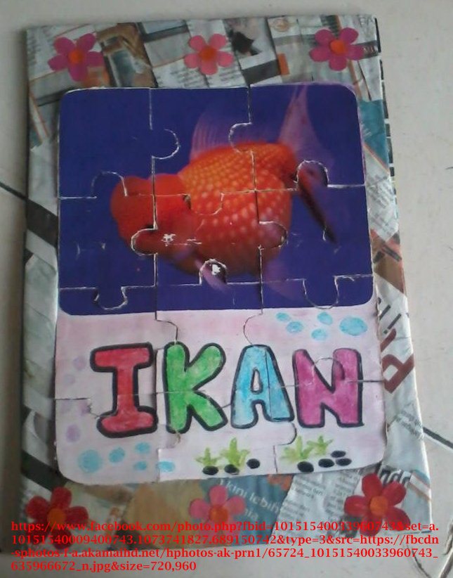 Kami Menggunakan Sampah Untuk Pembelajaran Bahasa Yang