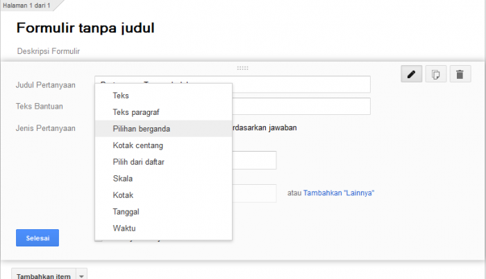 Cara Membuat Form Pendaftaran Di Google Docs Kreatifitas Terkini