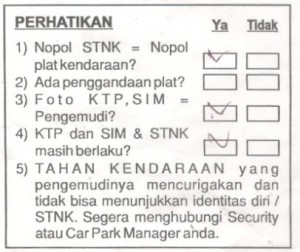 Penting Jangan Sepelekan Karcis Parkir Kompasiana Com