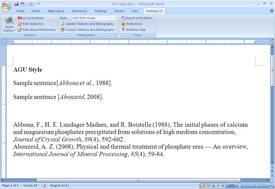 science style on endnote basic science style on endnote basic