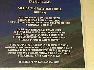 Puisi Karya Taufik Ismail Koleksi Puisi