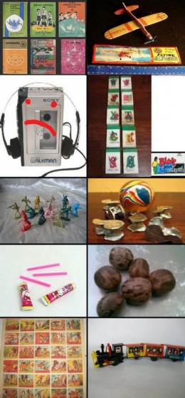 Barang - barang yang populer di era 1990-an (Sumber -- http://www.unitedindonesia.org)
