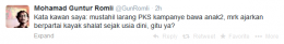 Guntur Romli Serang PKS (twitter.com)