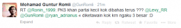 Guntur Romli Serang PKS (twitter.com)