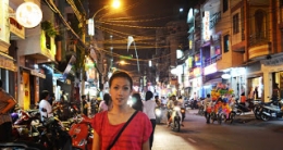Pham Ngu Lao street - Ho chi Minh