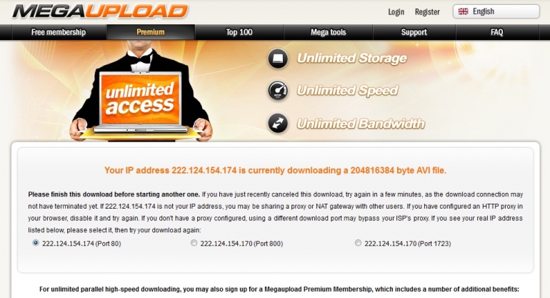 Megaupload Exceed Download Limit Solusi Blog Tidak Bisa Di Buka Unusual Traffic Detected !