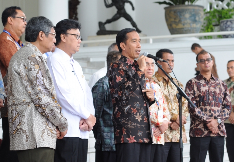 Kemeja Batik Presiden Joko Widodo