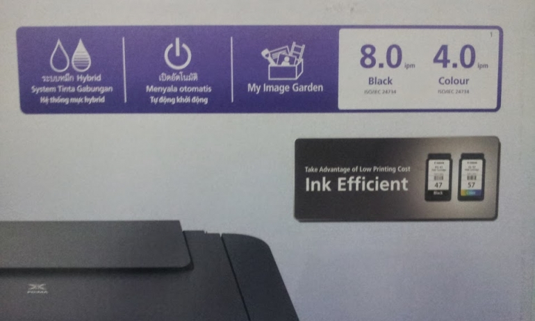 canon printer pixma e400 memudahkan