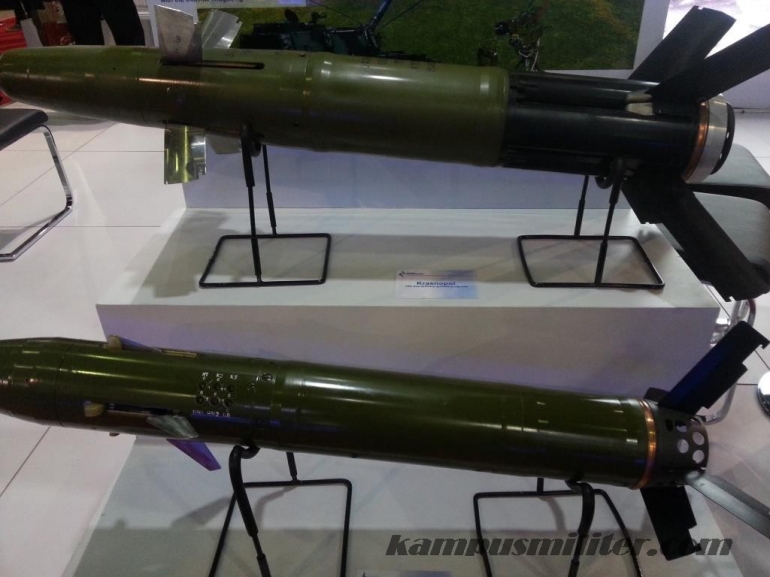 Peluru Artileri / ATGM 30F39 Krasnopol (kampusmiliter.com)