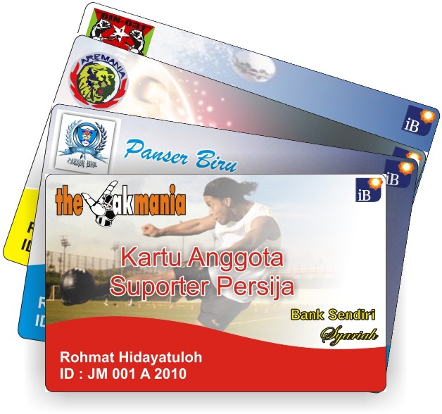 Id Card Suporter Sepak Bola Berbasis Tabungan Bank Syariah