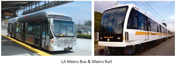 LA Metro Bus LA Metro Rail