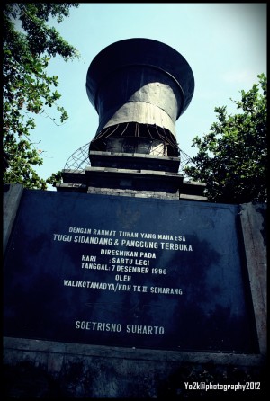 Tugu Sidandang terletak di sodong Mijen Semarang Tempat wisata yang sudah bukan seperti tempat wisata