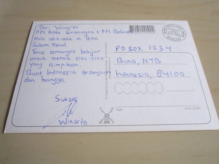 Kirim Kartu Pos Kirim Motivasi Kompasiana Com