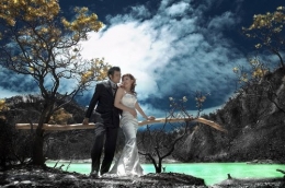 Photo Pre-Wedding DiTempat Wisata Kawah Putih Di Bandung 