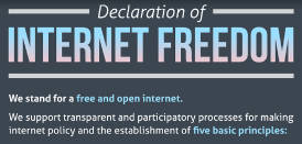 Deklarasi kebebasan berInternet