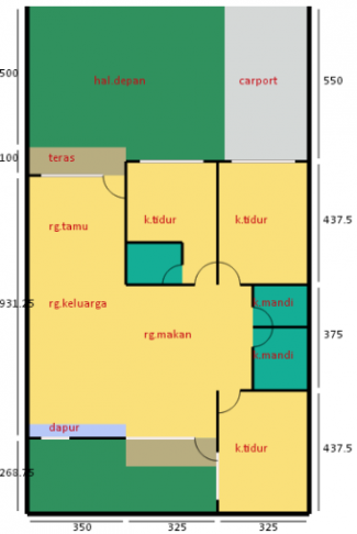 denah rumah 1 lantai 3 kamar tidur 2 kamar mandi denah rumah 1 lantai 3 kamar tidur 2 kamar mandi
