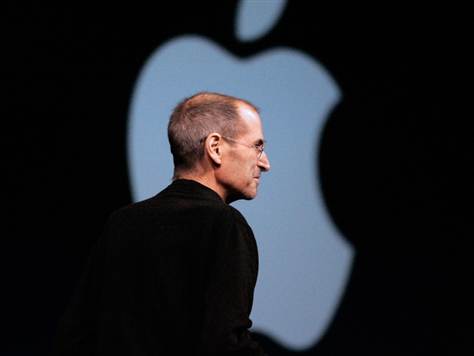 Steve Jobs sebagai icon Lembah Silicon sedang memperkenal iPod & iPhone. (Monica M Davey/EPA)