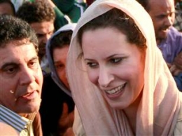 Aisha al-Gadhafi Maret 2011(Jerome Delay/AP)