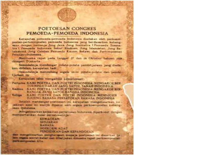 Putusan Kongres Sumpah Pemuda 28 Oktober 1928