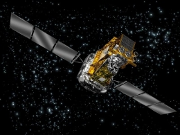 Gambar 2 : Observatorium sinar gamma Integral milik ESA yang dapat mendeteksi ledakan sinar gamma, fenomena paling enerjik di alam semesta.