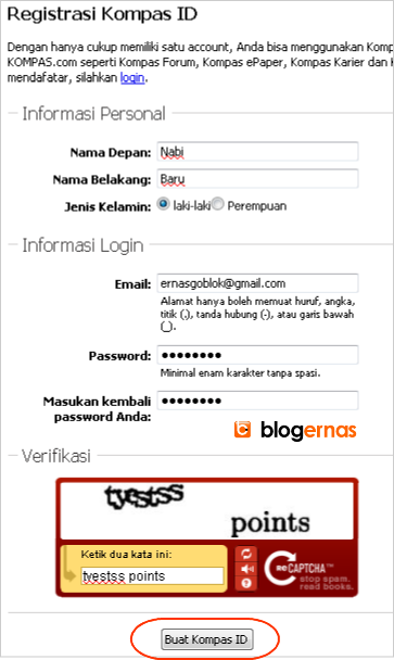 Cara Mendaftar Di Kompasiana - Kompasiana.com