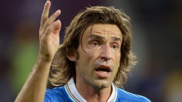 Andrea Pirlo of Italy reacts during the UEFA EURO 2012 final against Spain