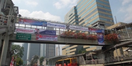 Kondisi Jalan di Jakarta Saat Menjelang Pelantikan (Sumber:kompas.com)