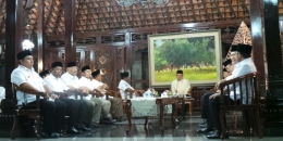 Koalisi Merah Putih bertemu dengan Presiden Susilo Bambang Yudhoyono / Kompas.com (Sabrina Asril)