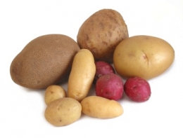 Jangan simpan kentang bersama dengan apel atau pear karena akan menyebabkan kentang berbau tanah. Photo:http://www.foodsubs.com/