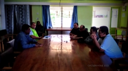 Kepala BNN dan rombongan berdialog dengan Mr Shalendra Prasad dan Staf dari Sigatoka Research Station (dok. Cech)