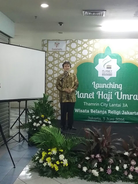 Ketua Komunitas Planet Haji Umrah, Teguh Iman Perdana. (Foto: Doel)