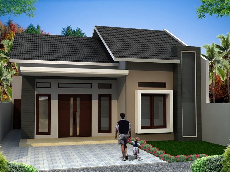 Warna Cat Eksterior Rumah Minimalis Kompasiana Com