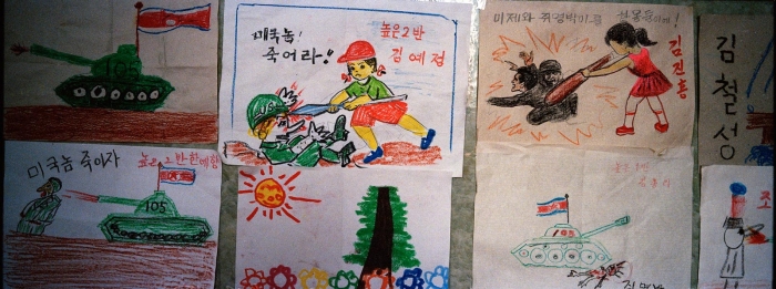 Anak-anak Korea Utara sejak kecil sudah didoktrin untuk membenci Amerika
