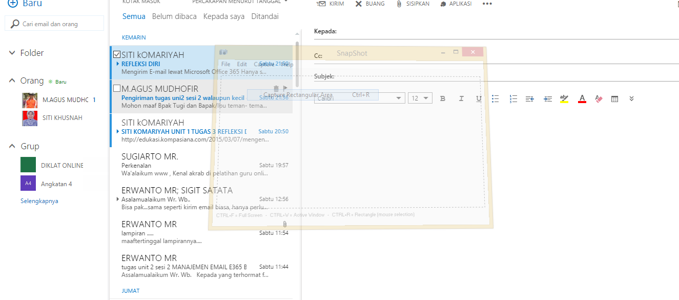 Cara Mengirim Email Melalui Microsoft Office 365 - Kompasiana.com