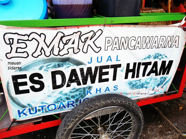 Segarnya Es Dawet Hitam Kreasi Budiono Kompasiana Com